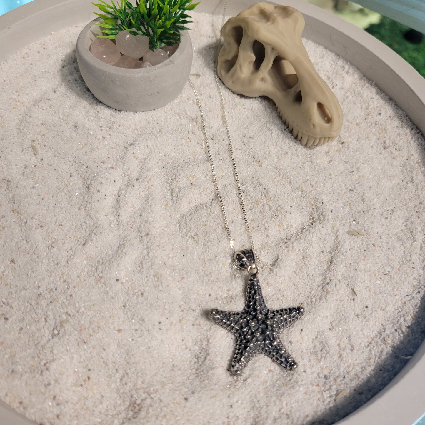 Sterling Starfish Necklace