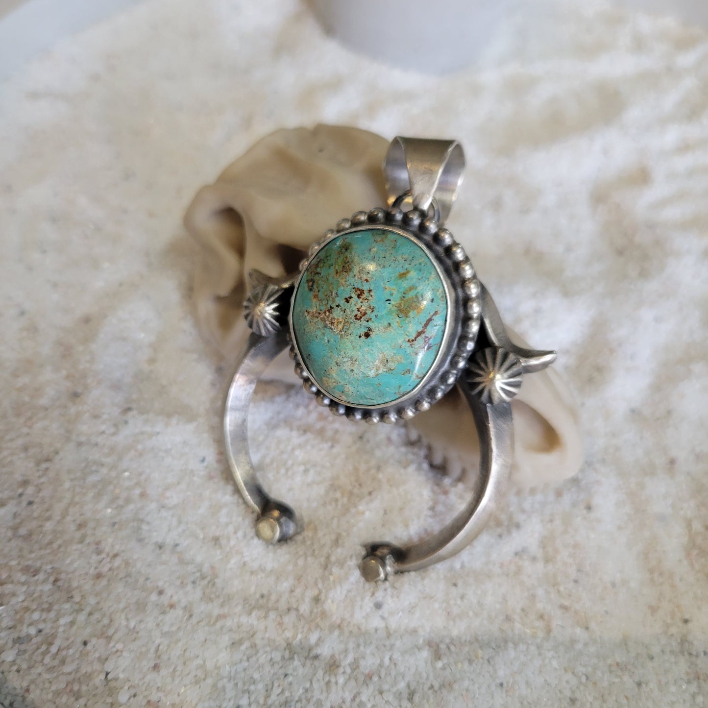 Sterling Turquoise Pendant