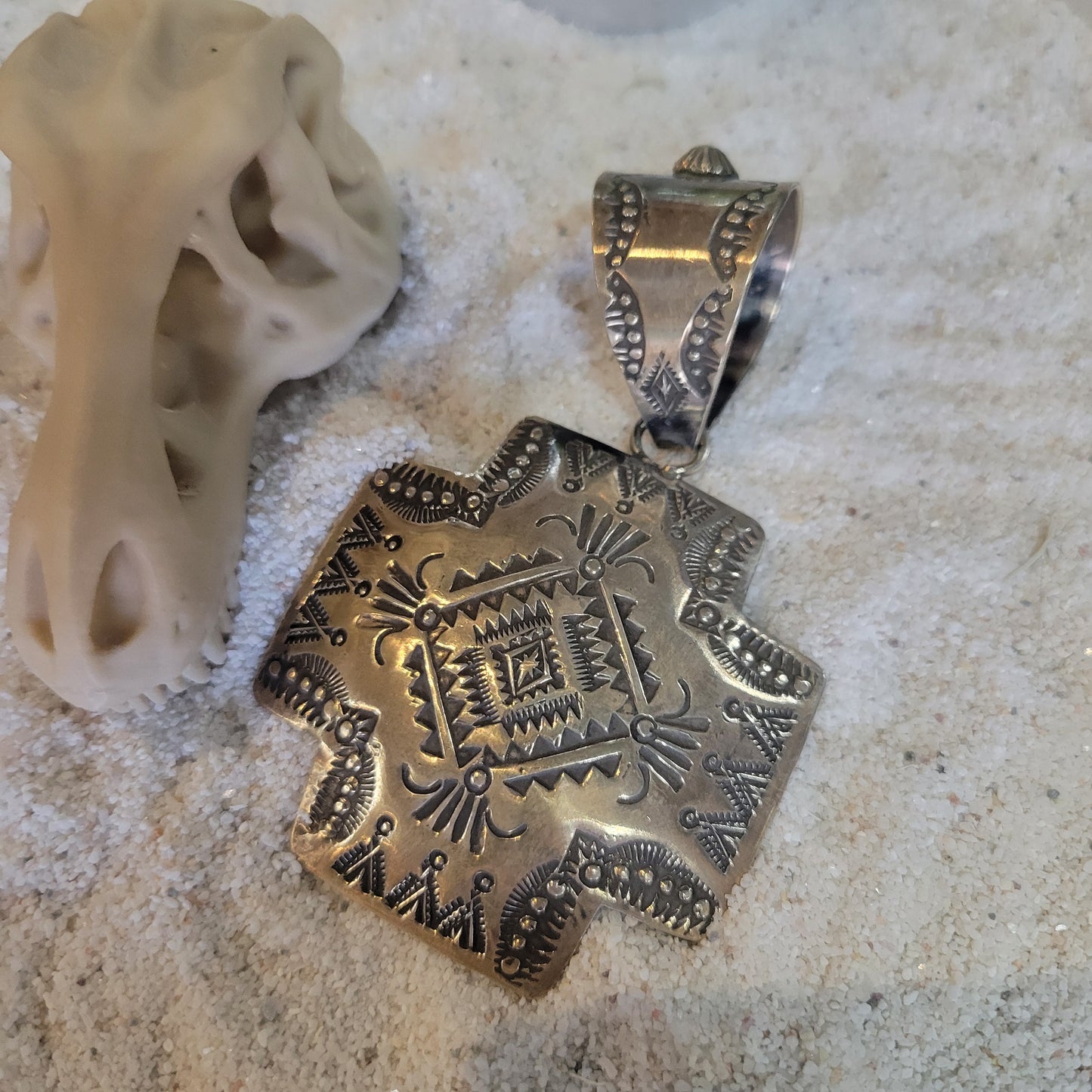 Sterling Cross Pendant