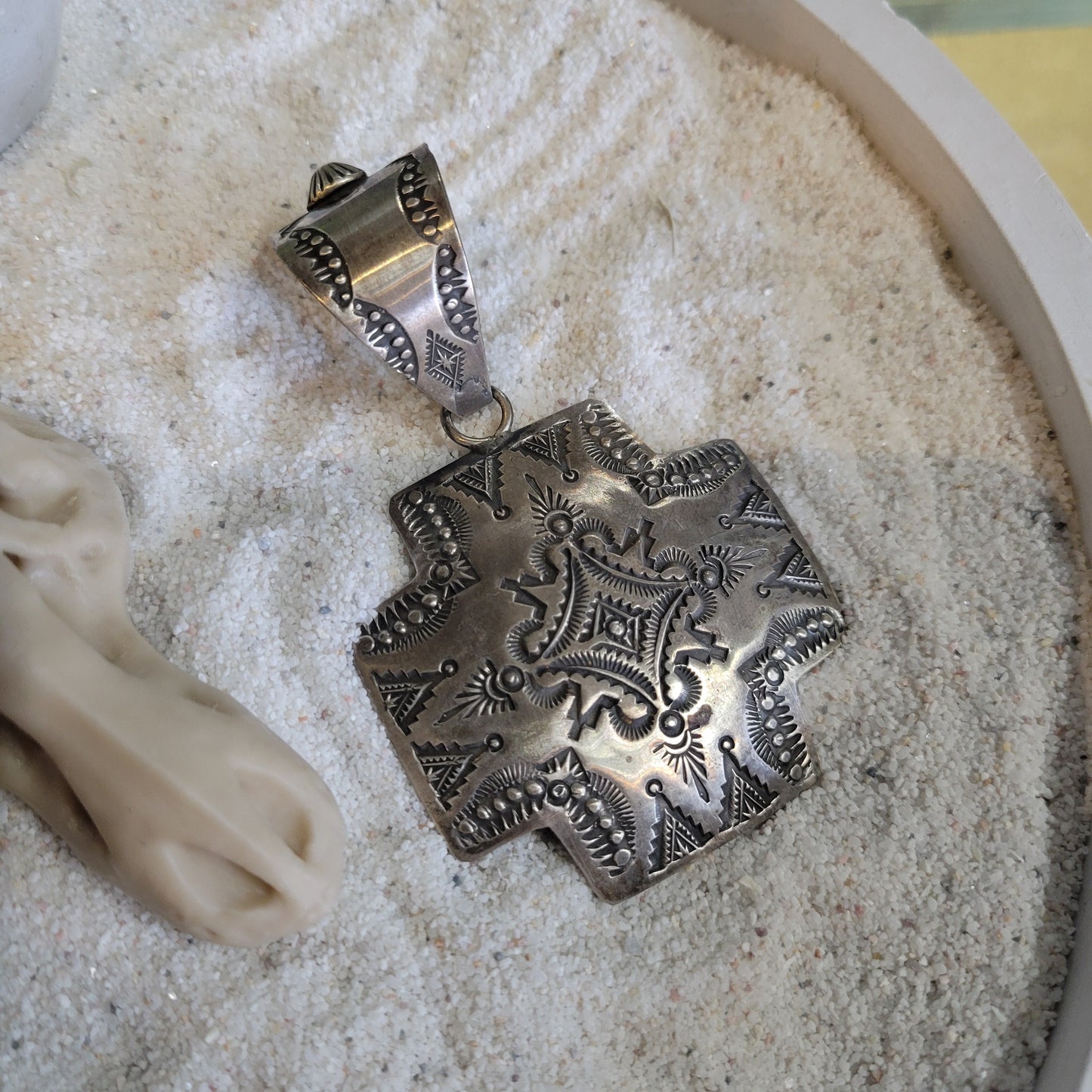 Sterling Cross Pendant