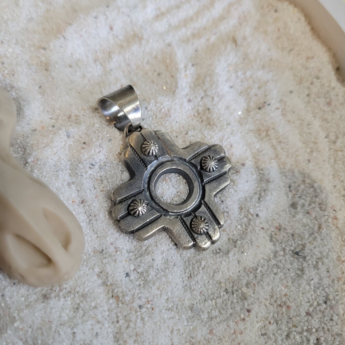 Sterling Small Cross Pendant