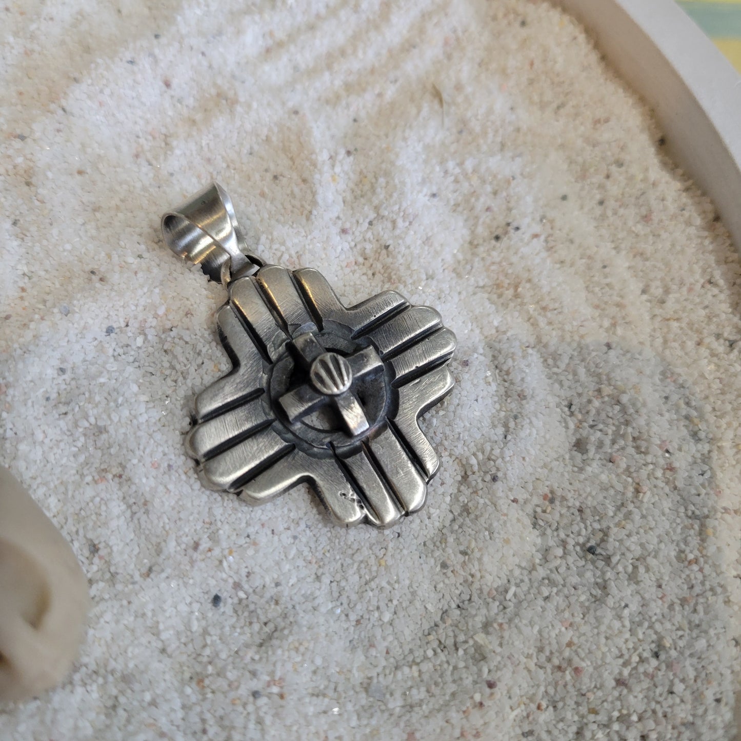 Sterling Small Cross Pendant