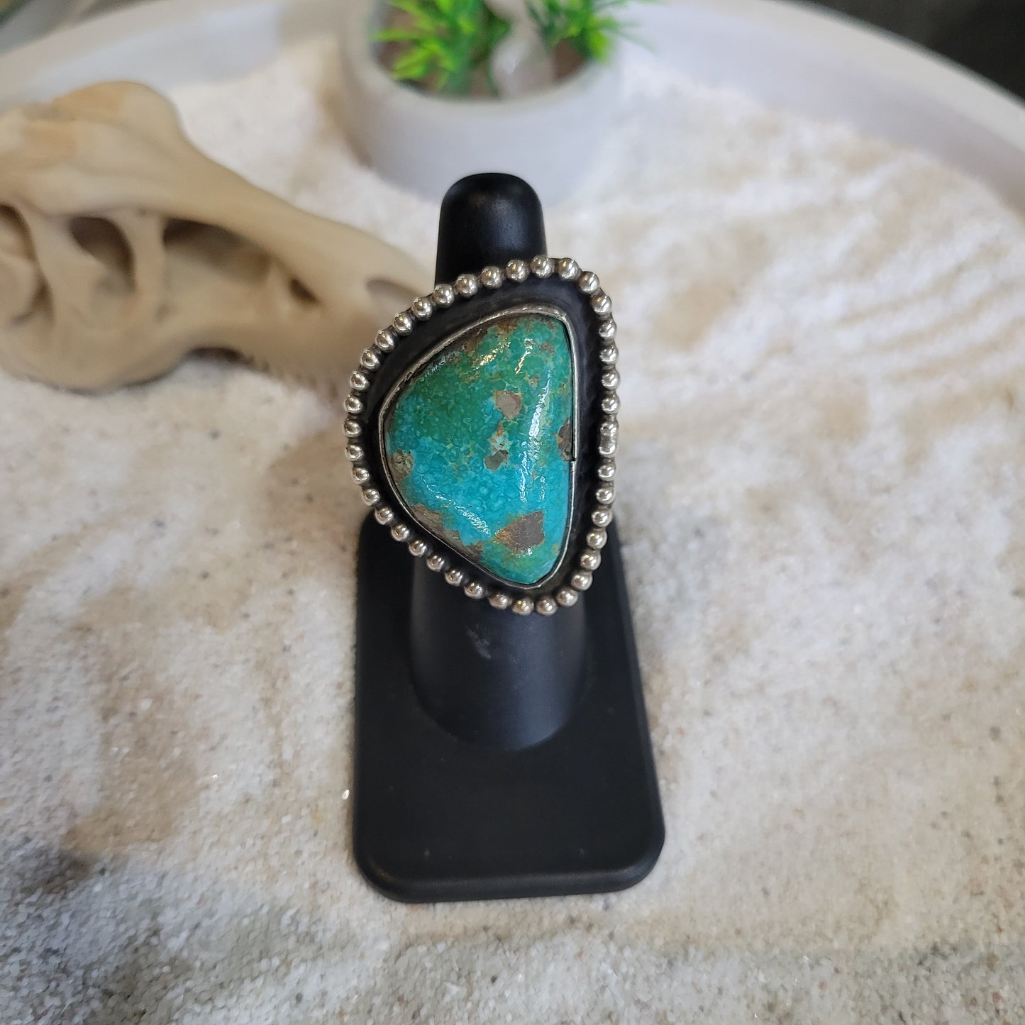 Sterling Turquoise Ring sz. 6