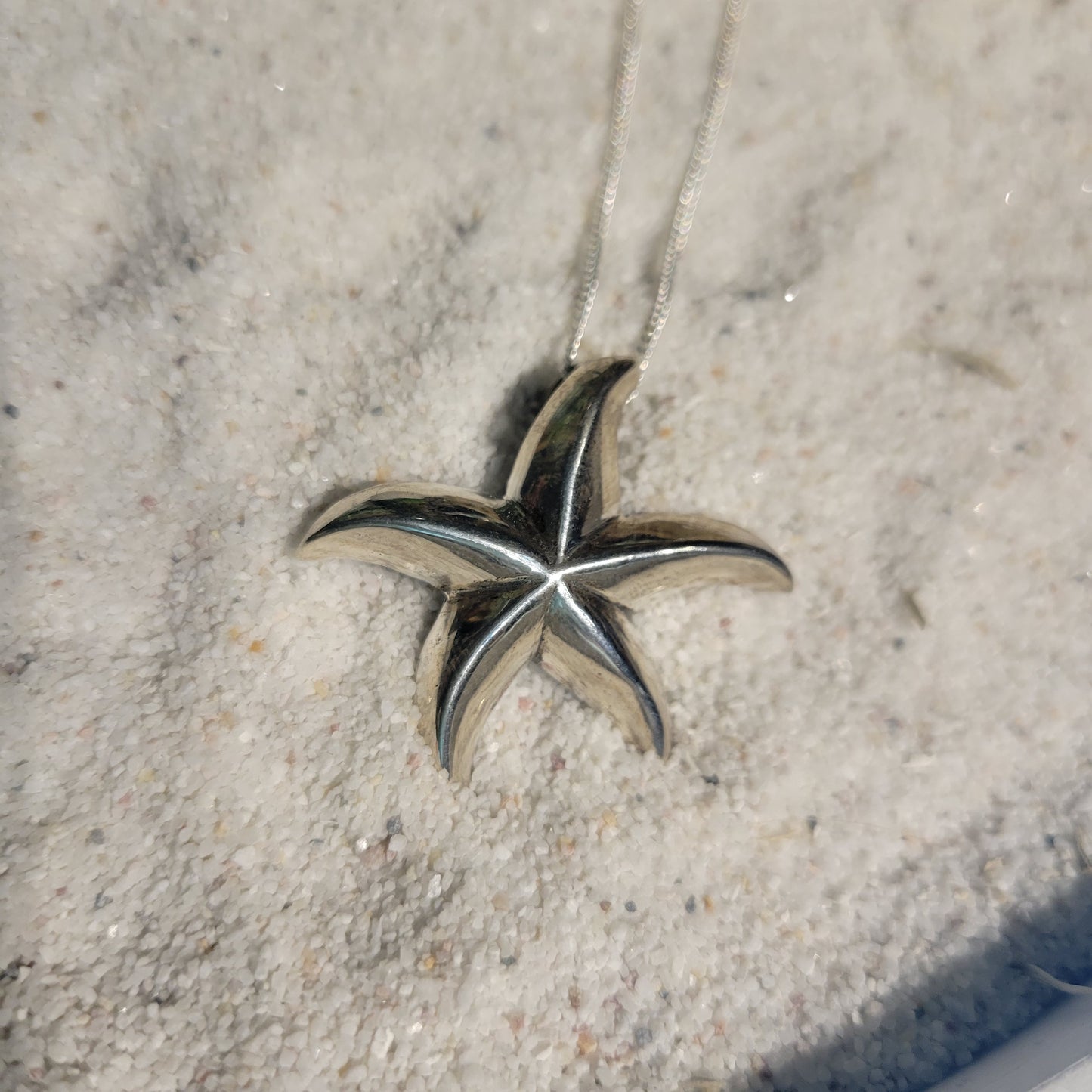Sterling Starfish Necklace