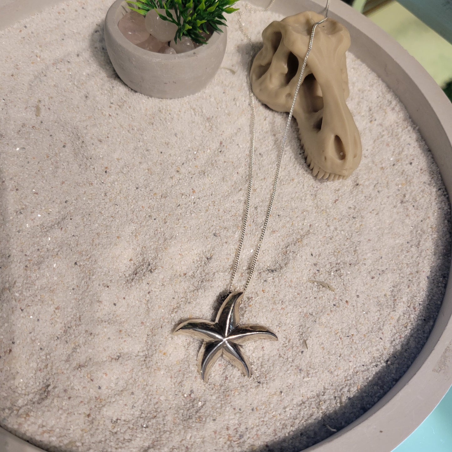 Sterling Starfish Necklace