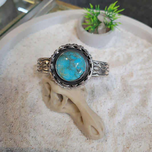 Sterling Turquoise Cuff