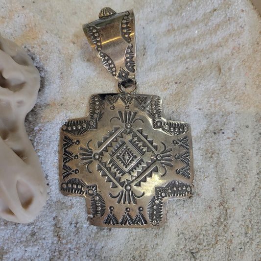 Sterling Cross Pendant