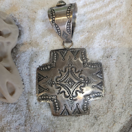Sterling Cross Pendant