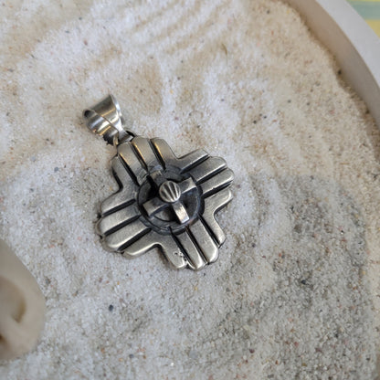 Sterling Small Cross Pendant