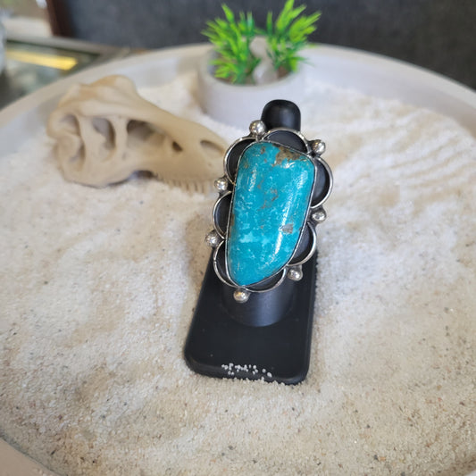 Sterling Turquoise Ring sz. 7