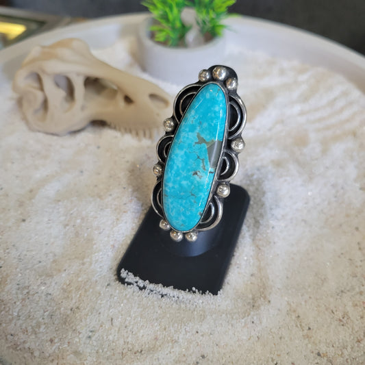 Sterling Turquoise Ring sz. 6