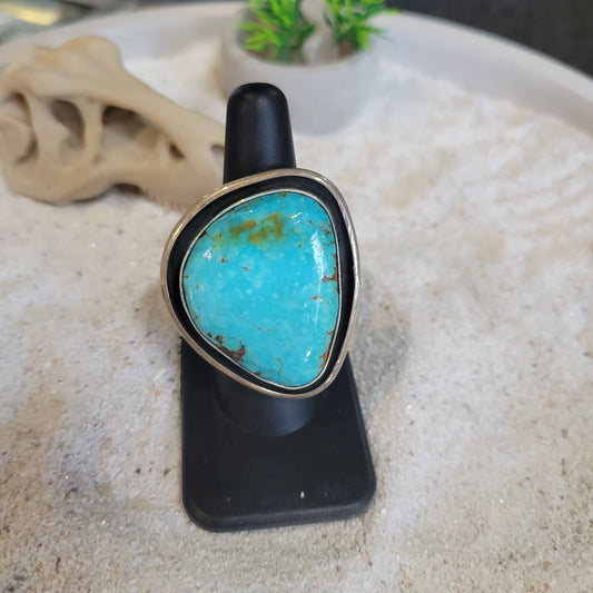 Sterling Turquoise Ring sz. 8