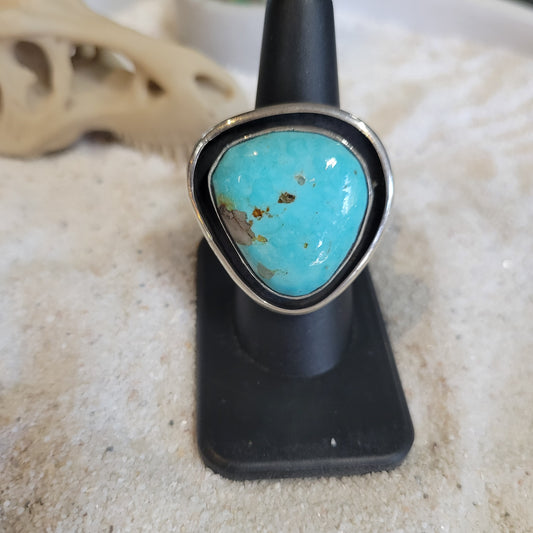 Sterling Turquoise Ring sz. 8.5
