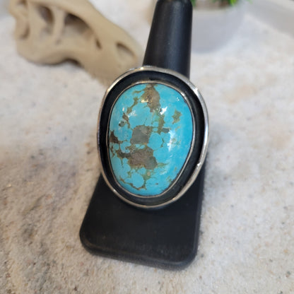 Sterling Turquoise Ring sz. 10