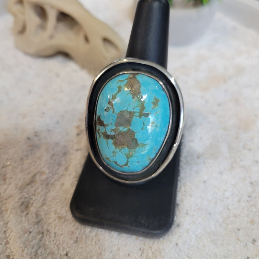 Sterling Turquoise Ring sz. 10