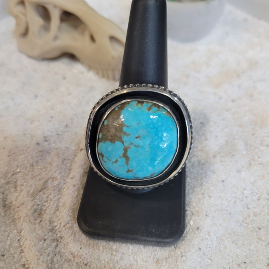 Sterling Turquoise Ring sz. 10.5