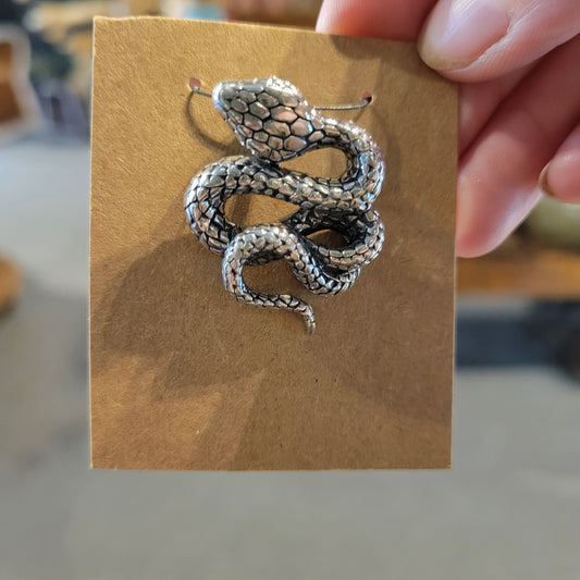 Sterling Snake Necklace