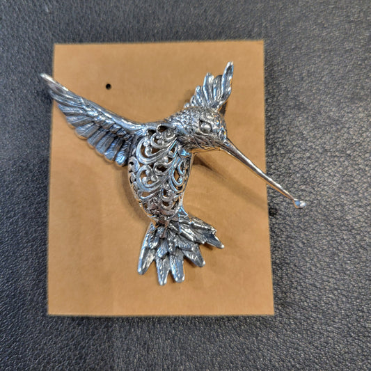 Sterling Hummingbird Necklace